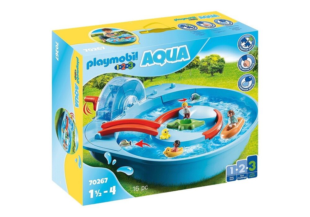 Playmobil 1.2.3 Aqua - Splish Splash Water Park