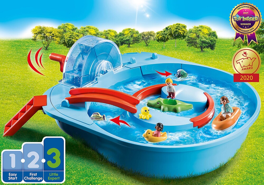 Playmobil 1.2.3 Aqua - Splish Splash Water Park