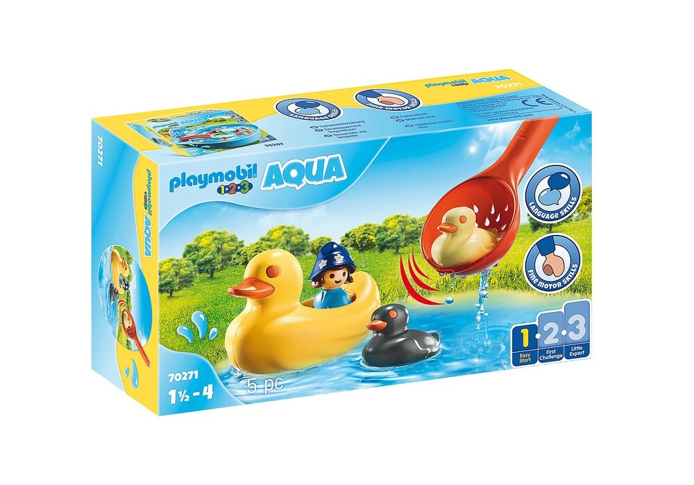 Playmobil 1.2.3 Aqua - Duck Family
