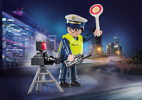 Playmobil Special Plus - Police Officer with Speed Trap