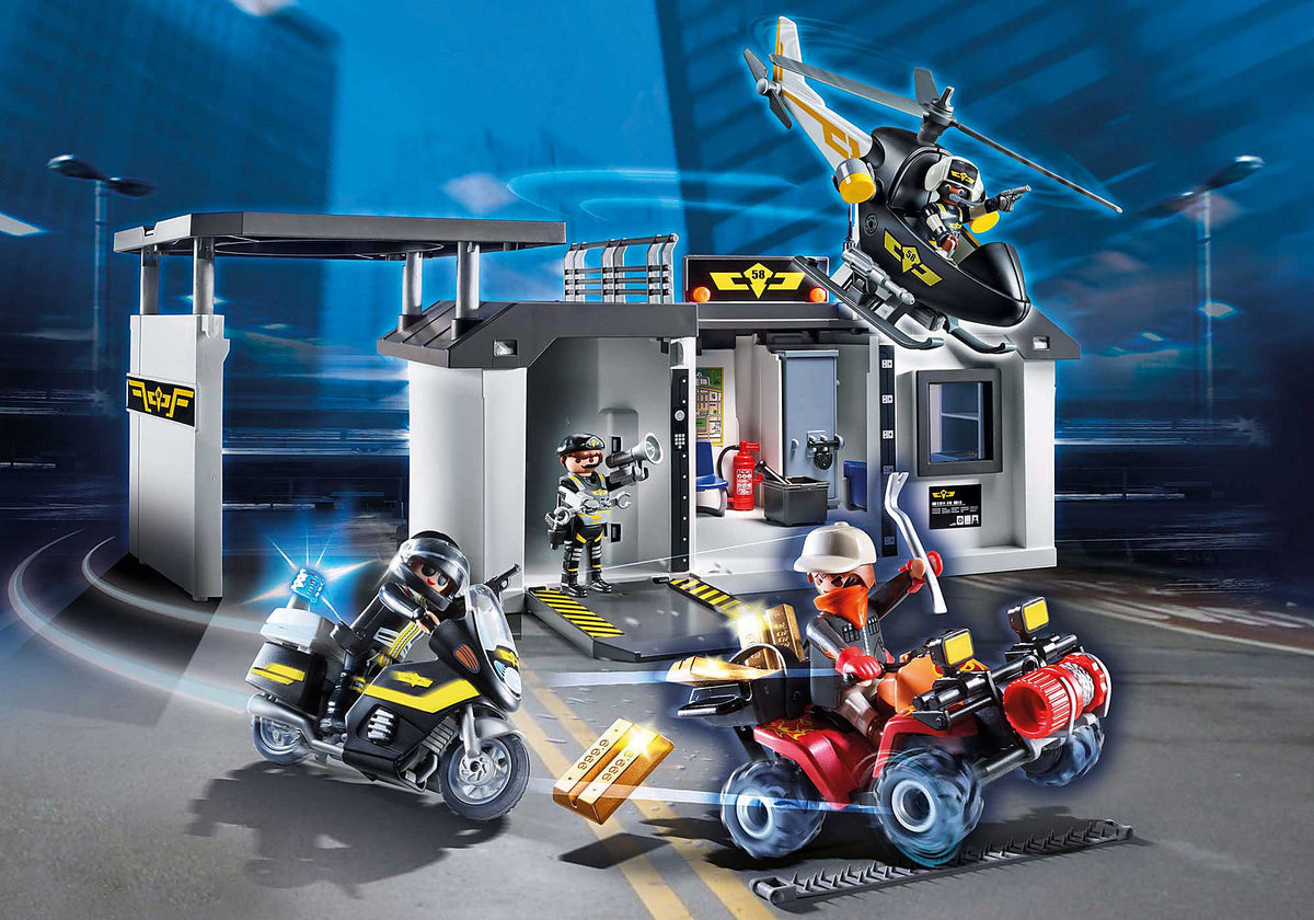 Playmobil City Action - Take Along Tactical Unit Headquarters