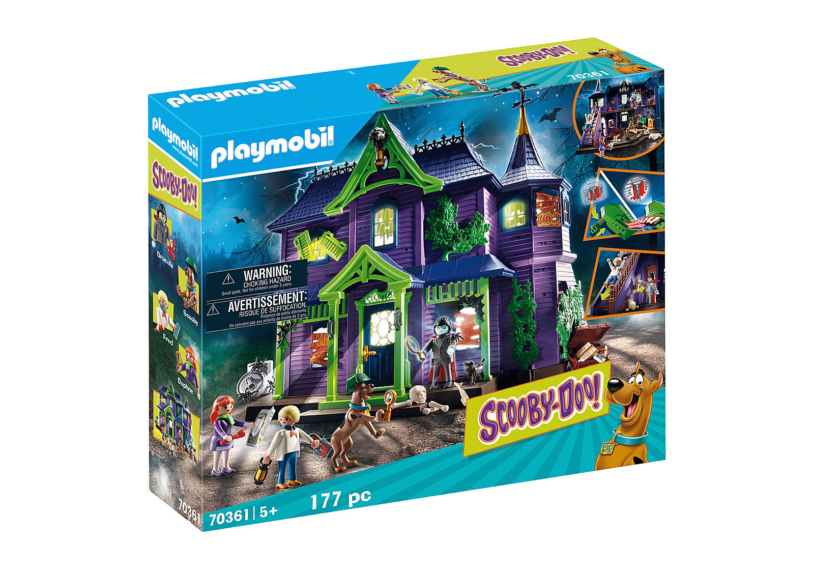 Playmobil Scooby Doo - Adventure Mystery Mansion