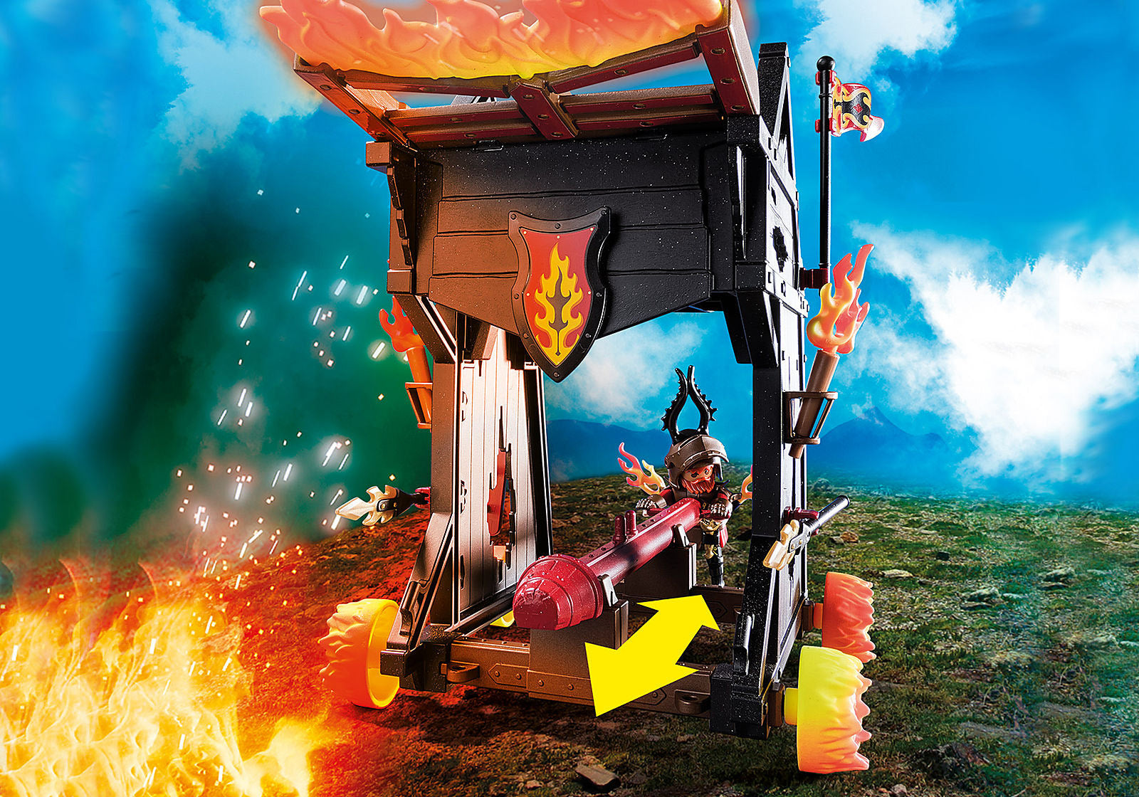 Playmobil Novelmore - Burnham Raiders Fire Ram