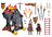 Playmobil Novelmore - Burnham Raiders Fire Ram