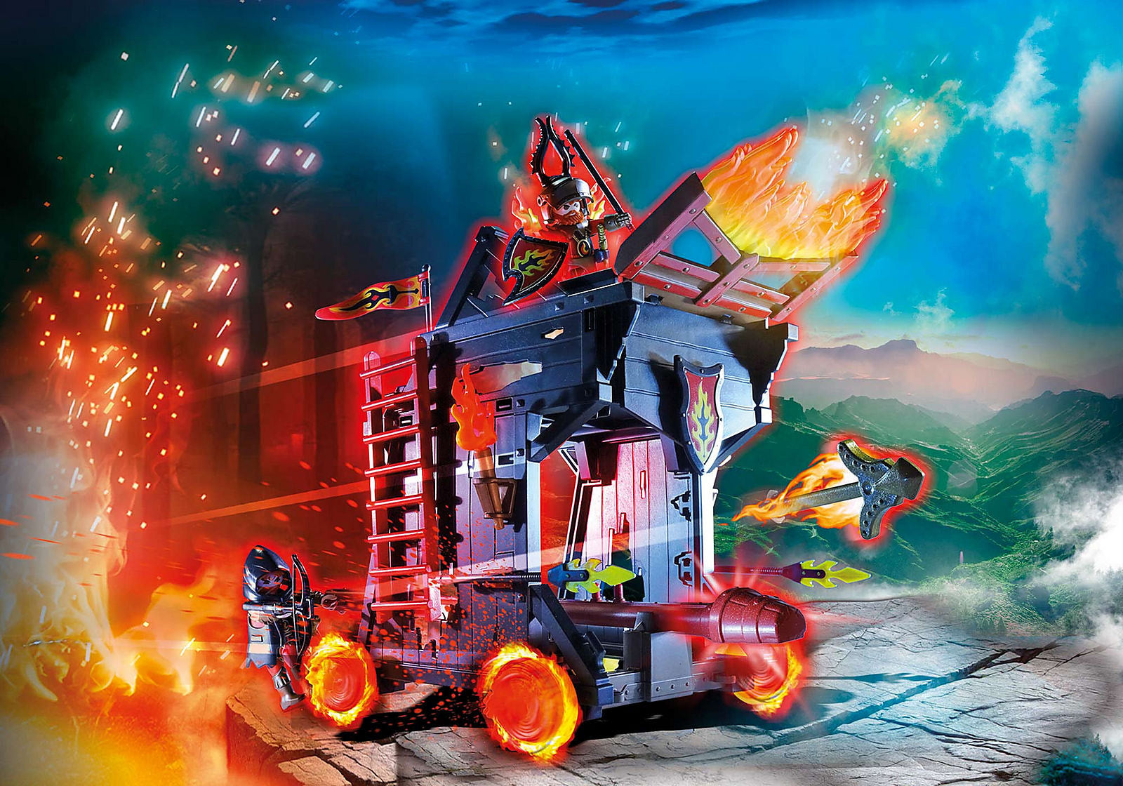 Playmobil Novelmore - Burnham Raiders Fire Ram