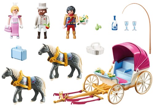 Playmobil Princess - Horse-Drawn Carriage
