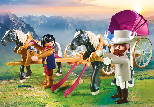 Playmobil Princess - Horse-Drawn Carriage
