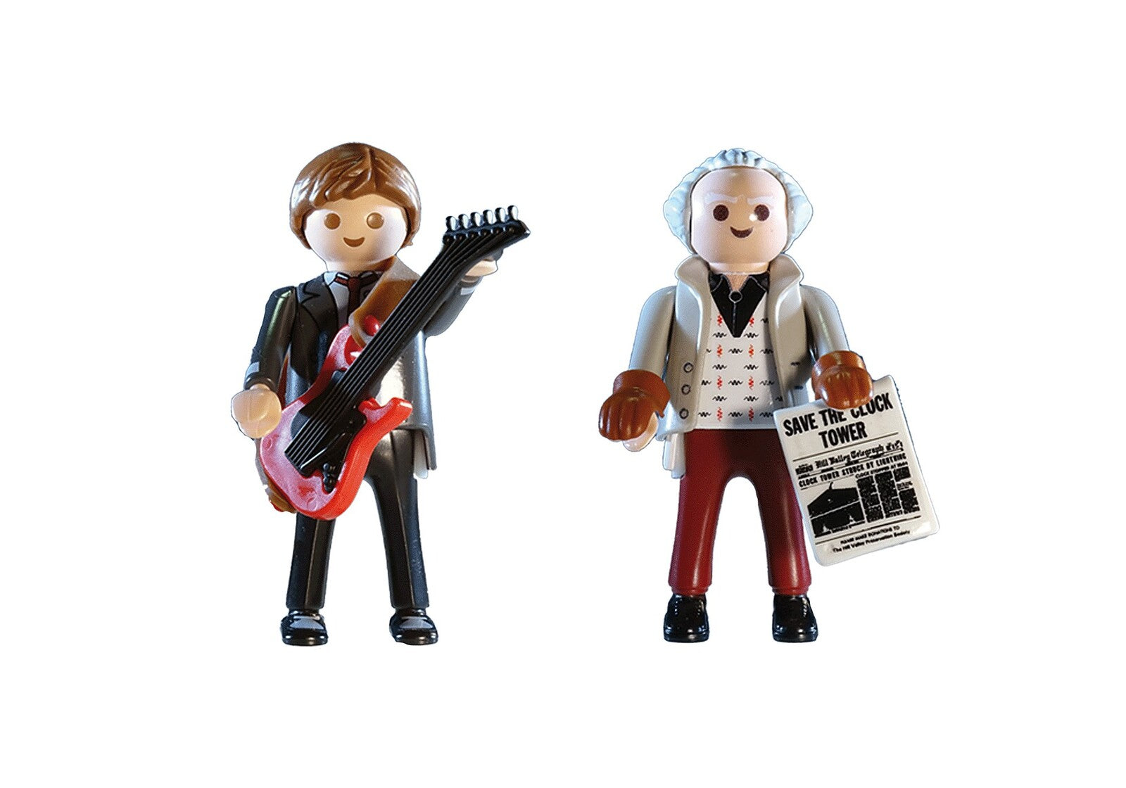 Playmobil Back to the Future - Marty McFly and Dr. Emmett Brown