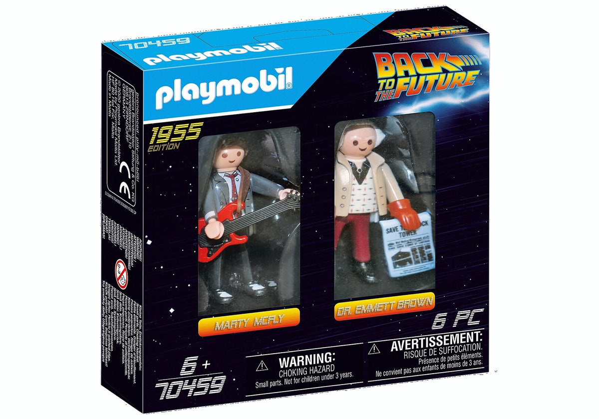 Playmobil Back to the Future - Marty McFly and Dr. Emmett Brown