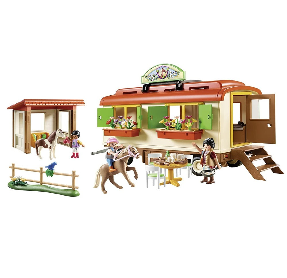 Playmobil Country - Pony Shelter with Mobile Home