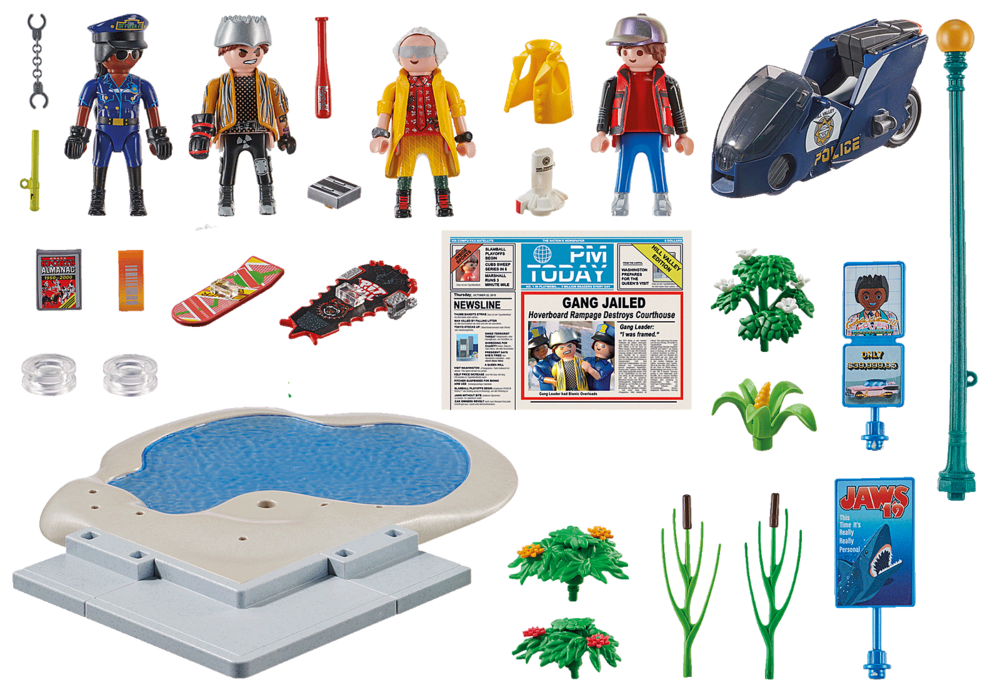 Playmobil Back to the Future - Pursuit With Hoverboard