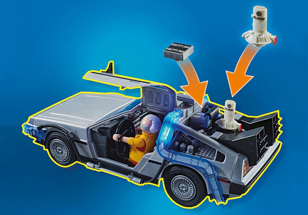Playmobil Back to the Future - Pursuit With Hoverboard
