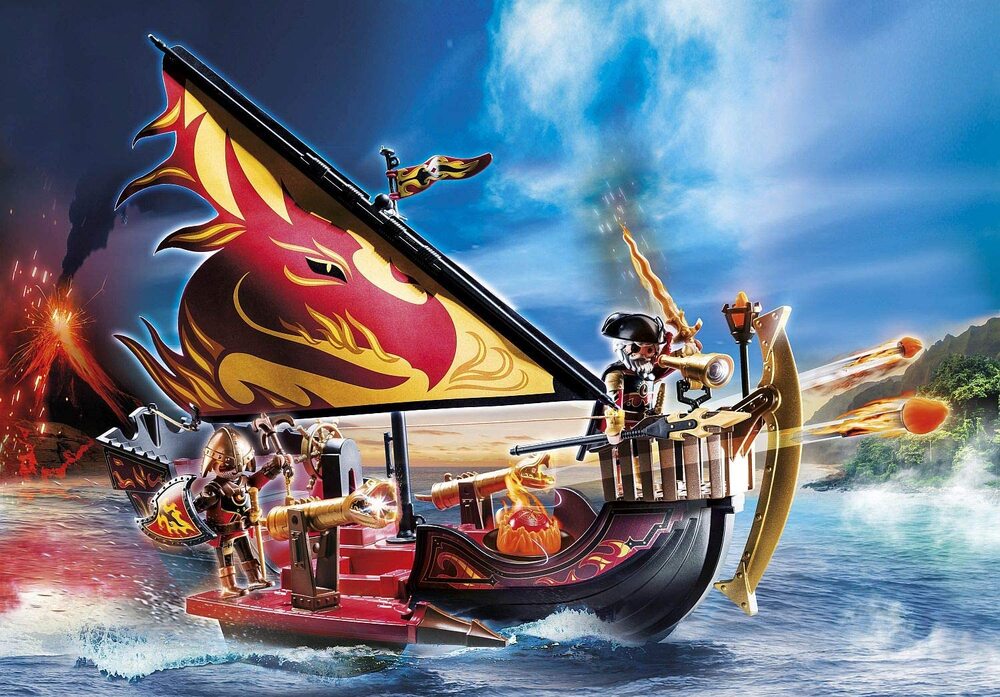 Playmobil Novelmore - Burnham Raiders Fire Ship