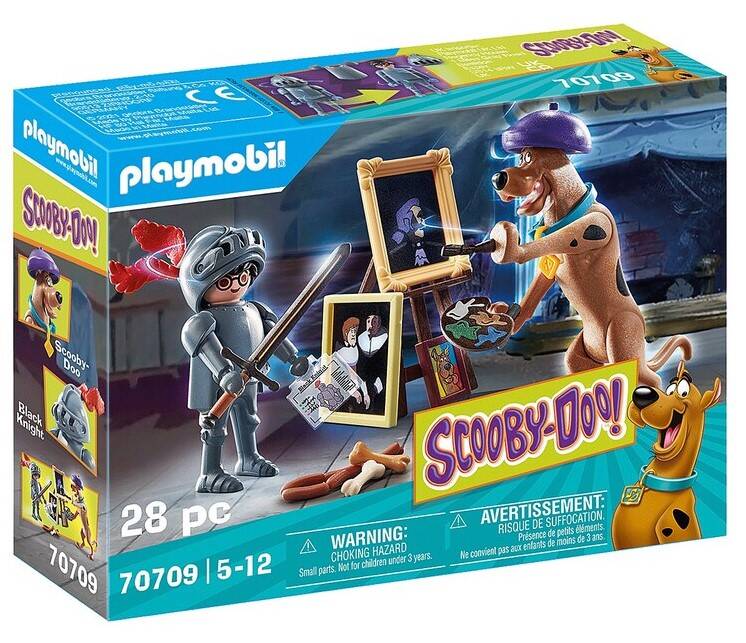 Playmobil Scooby-doo - Adventure With Black Knight