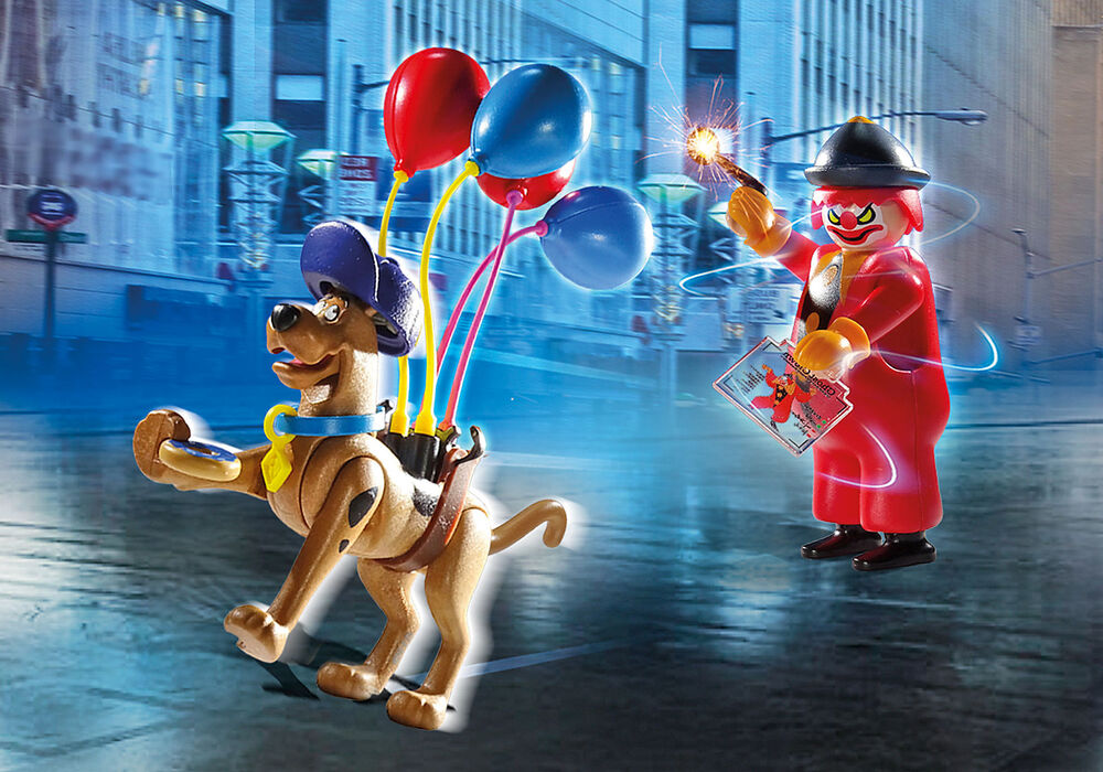 Playmobil Scooby-Doo - Adventure With Ghost Clown