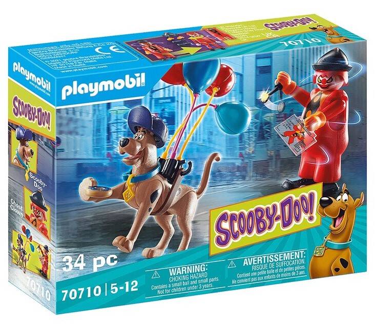 Playmobil Scooby-Doo - Adventure With Ghost Clown