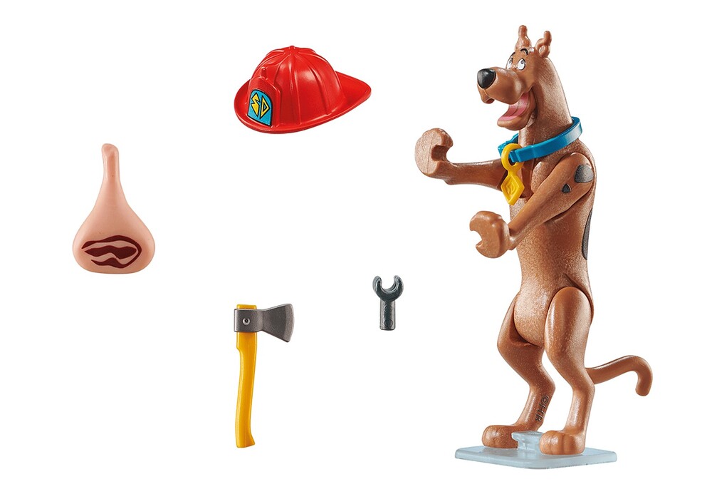 Playmobil Scooby-Doo - Collectible Figure Firefighter