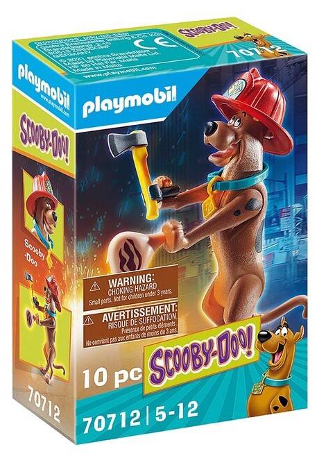 Playmobil Scooby-Doo - Collectible Figure Firefighter