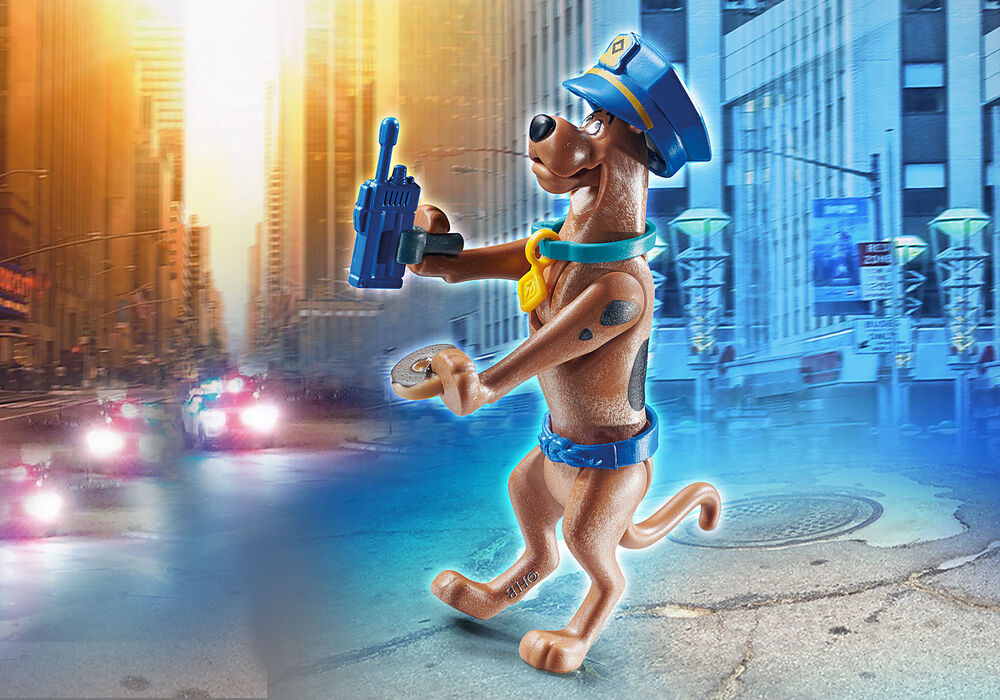 Playmobil Scooby-doo - Collectible Figure Police