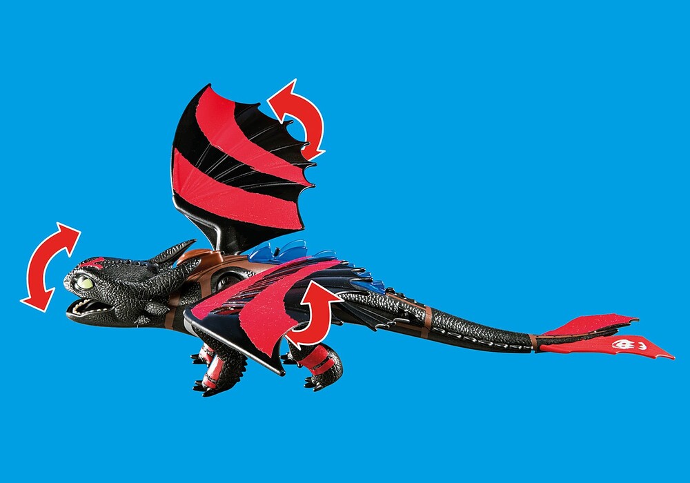 Playmobil How To Train Your Dragon - Dragon Racing: Hiccup and Toothless