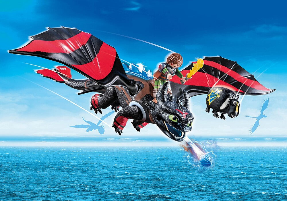 Playmobil How To Train Your Dragon - Dragon Racing: Hiccup and Toothless