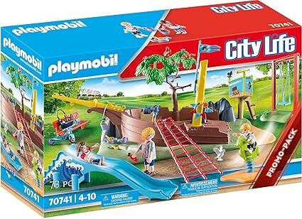 Playmobil City Life - Playground Adventure with Wreck