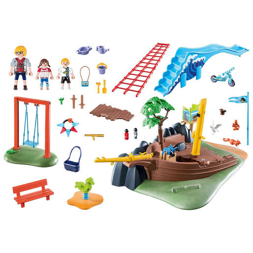 Playmobil City Life - Playground Adventure with Wreck