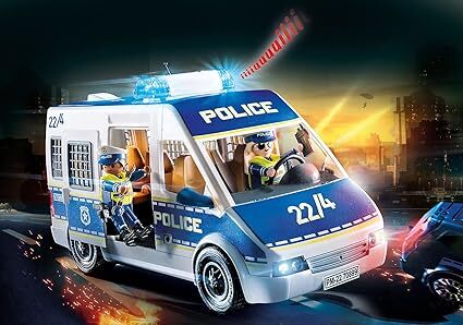 Playmobil City Action - Police Van with Lights and Sound