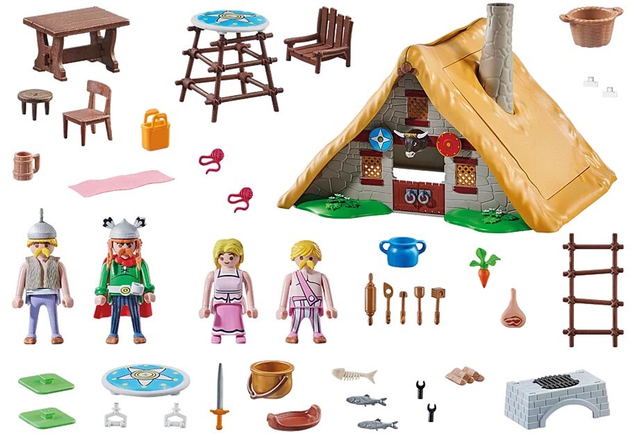 Playmobil Asterix - Hut of Vitalstatistix