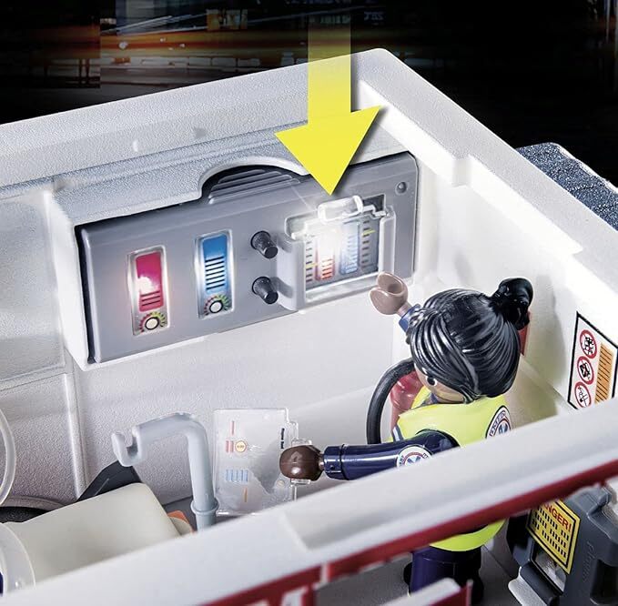 Playmobil City Action - Rescue Vehicles: Ambulance with Lights and Sound
