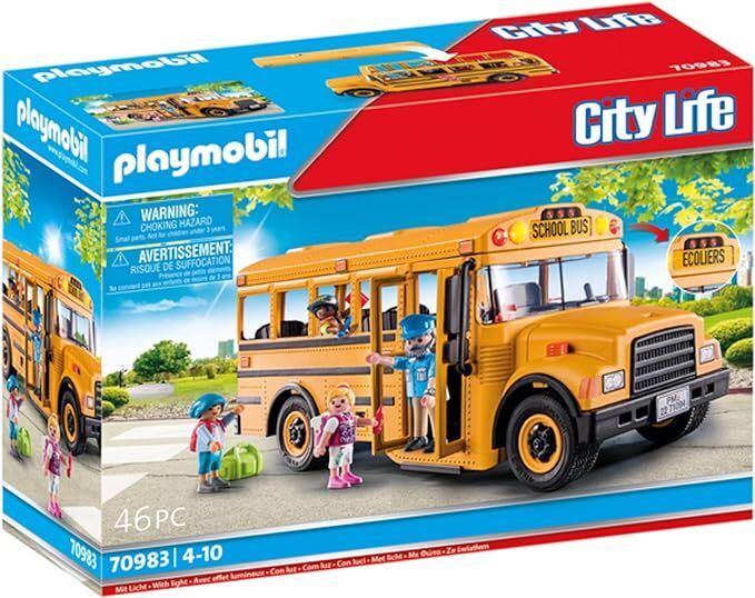 Playmobil City Life - School Bus