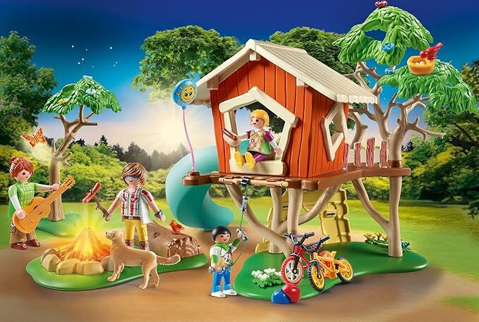 Playmobil Family Fun - Adventure Treehouse with Slide