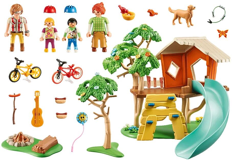 Playmobil Family Fun - Adventure Treehouse with Slide