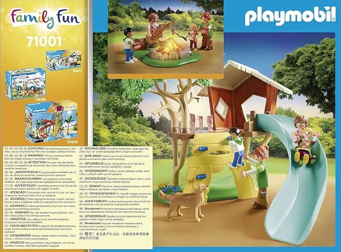 Playmobil Family Fun - Adventure Treehouse with Slide