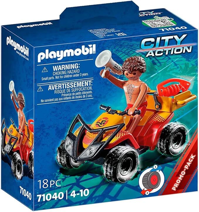 Playmobil City Action - Beach Patrol Quad