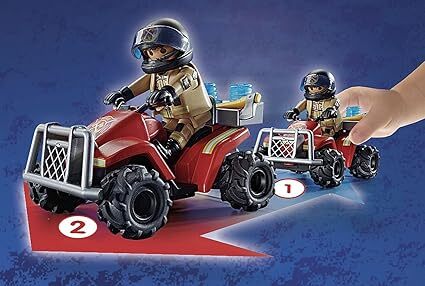 Playmobil City Action - Fire Rescue Quad