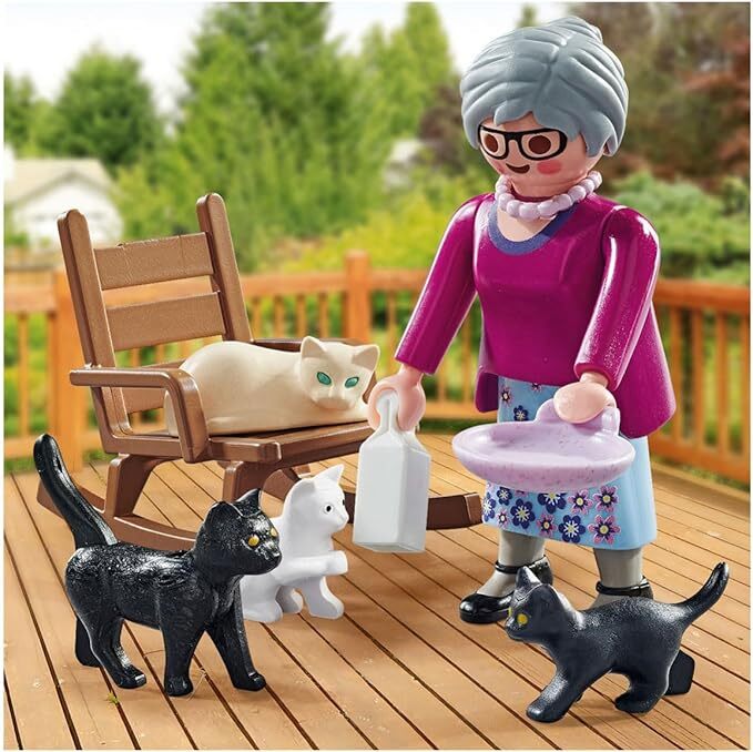 Playmobil Special Plus - Woman with Cats