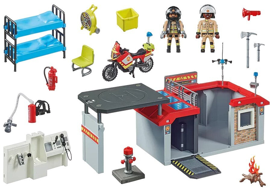 Playmobil City Action - Take Along Fire Station