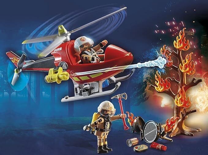 Playmobil City Action - Fire Rescue Helicopter