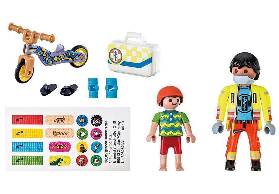 Playmobil City Life - Paramedic with Patient