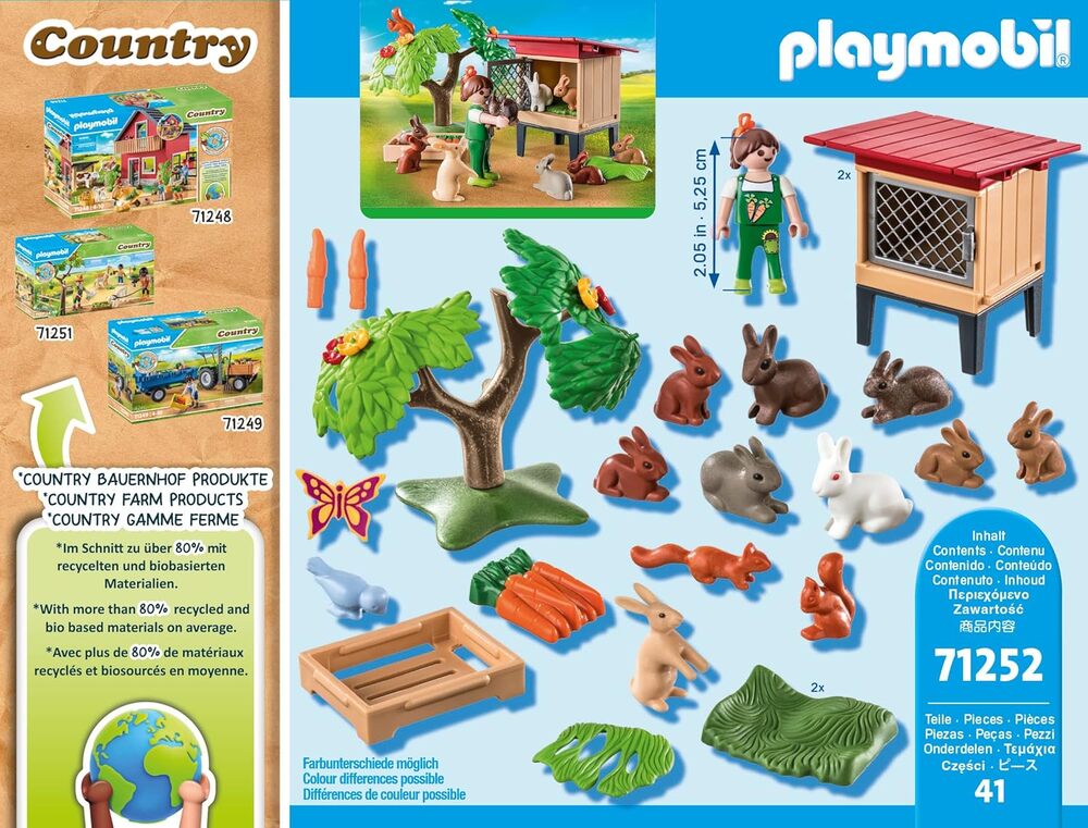 Playmobil Country - Rabbit Hutch