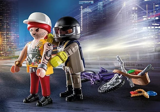 Playmobil City Action - Starter Pack Special Forces and Thief