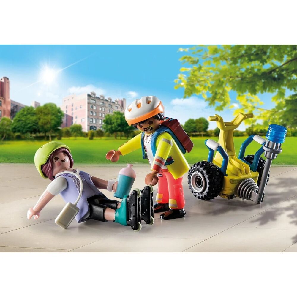 Playmobil City Life - Starter Pack Rescue with Balance Racer