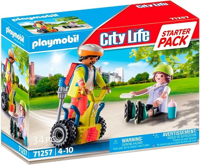 Playmobil City Life - Starter Pack Rescue with Balance Racer