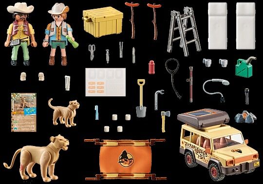 Playmobil Wiltopia - Cross-Country Vehicle with Lions