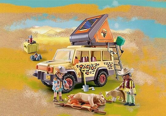 Playmobil Wiltopia - Cross-Country Vehicle with Lions