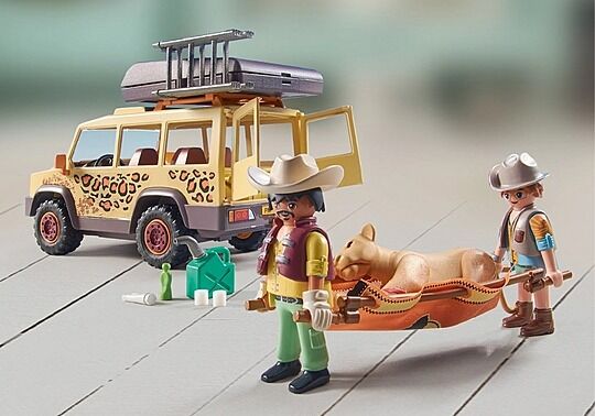 Playmobil Wiltopia - Cross-Country Vehicle with Lions