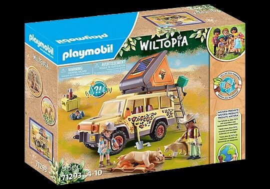 Playmobil Wiltopia - Cross-Country Vehicle with Lions