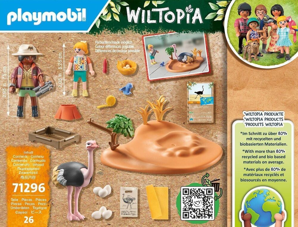 Playmobil Wiltopia - Ostrich Keepers
