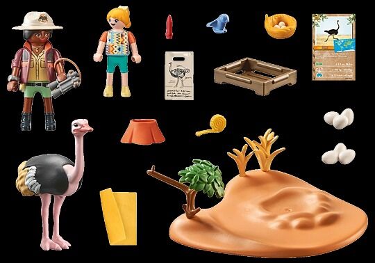 Playmobil Wiltopia - Ostrich Keepers
